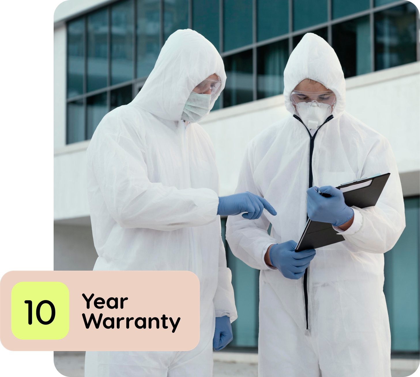 HomeCleanse Team with 10 Year Warranty